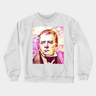 Walter Scott Pink Portrait | Walter Scott Artwork 13 Crewneck Sweatshirt